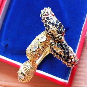 Elegant Gold Bangle Set