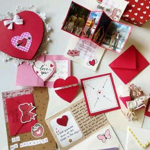 Handmade Valentine's Day Card Collection