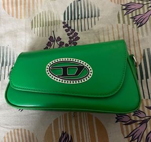Green Sling Bag