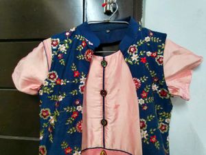Floral Embroidered Stylish Gown