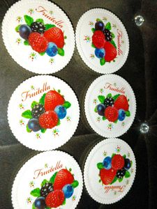 Vintage &#39;Tea Style&#39; Coaster Set