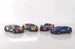 360° Jumping Metal Toy Car Set