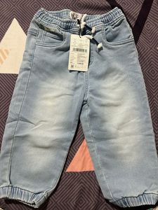 Cute HOP Denim Joggers