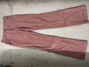Mauve bootcut jeans