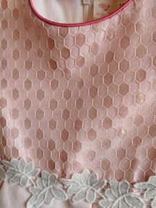 Beige Floral Dress