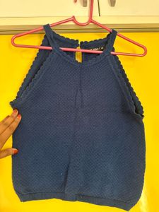 Blue zudio Halter Top