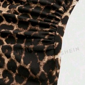 PRICE DROP Y2k Leopard Print Halter Top