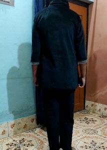 velvet coard set black