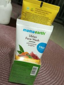 Mamaearth Sunscreen SPF 50 + Face Wash