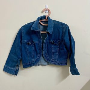 Denim Crop Jacket