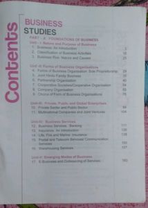 BUSINESS STUDIES CLASS 11th
