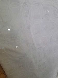 WHITE COTTON KURTA