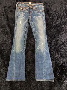 Vintage True Religion LowWaist Bootcut Denim Jean