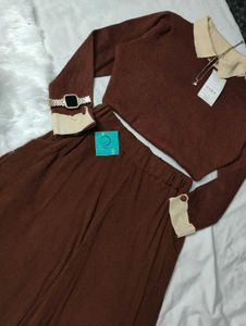 ⭐Brown Two-Piece Outfit⭐