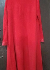 Trendy Woolen Gown