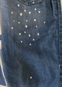 Distressed Denim Jeans