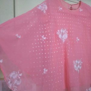 Elegant Pink Floral Top