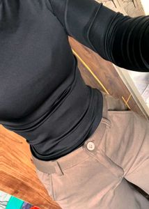 Black Long Sleeve Top