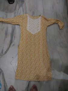 Cotton Embroidery Kurti For Women