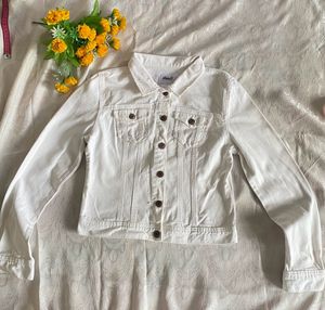 White Denim Jacket🤍