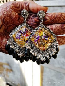 Chocolate Wrapper Jhumka