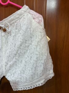 White  Beach Shorts
