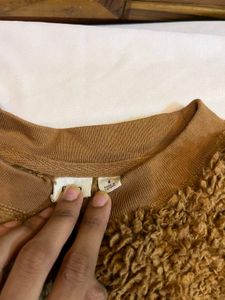 Fur Fleece Pullover Hoodie