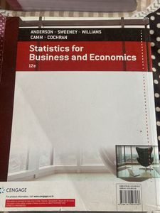 Statistics for Business &amp; Economics