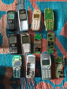 old Nokia mobail combo