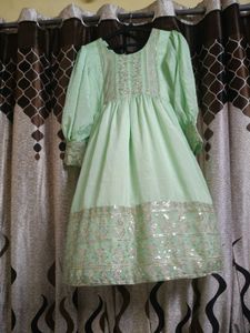 Mint Green Dress