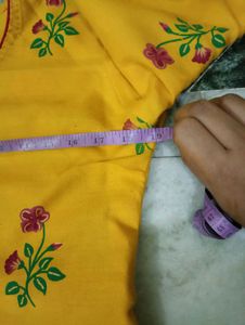 Beautiful Yellow Kurti Set