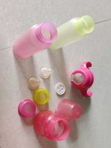 Colorful Baby Bottles (Set of 3)