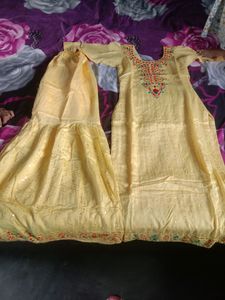 Haldi Dress Suit And Sarara Use Only One Time
