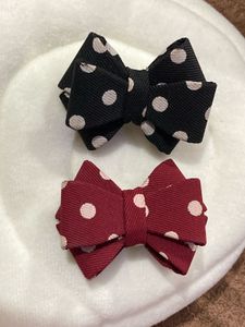 Polka Dot Hair Bows