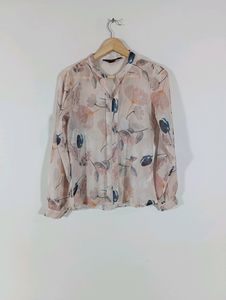Pink Printed Casual Top (Women)