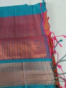 Honey Colour Soft Silk Saree...