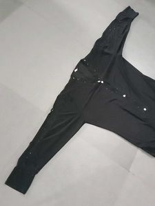 Black Button-Down Dress