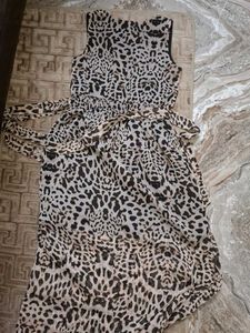 Leopard Print Maxi Dress