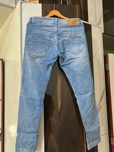 Light Wash Denim Jeans