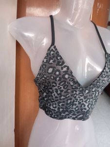 Animal Print Bra