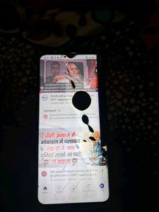 Realme 5 Smartphone Screen Damaged Working Good