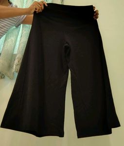 palazzo with pockets/Wide Leg Black Pants