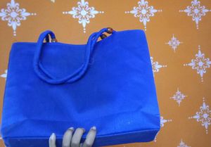 Embroidered Elephant Tote Bag