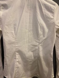 H&amp;M Fitted White Shirt Xs