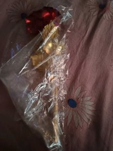 Golden Flower &amp;  2  Spoon