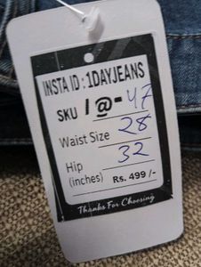 I@47 Size-28 Bootcut Jeans