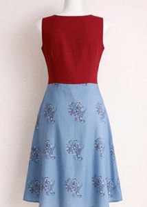 Floral Embroidered Dress