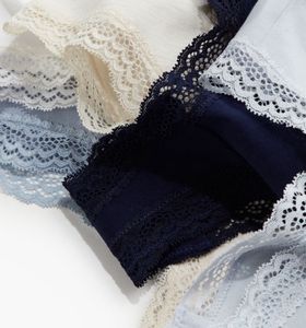 H&amp;M SKY AND NAVY BLUE LINGIRIE 2