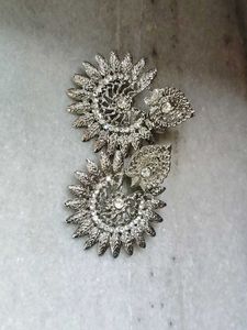 Statement Silver Earrings