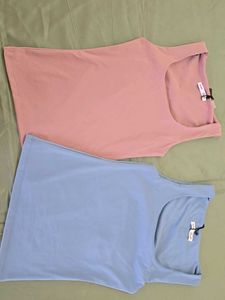 Two Strechable Tank Top with inner support